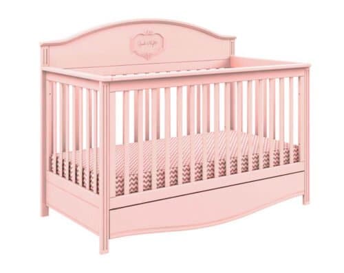 Babybett Gute Nacht in Rosa Flamingo, 140 x 70 cm bei Zimmeria.de